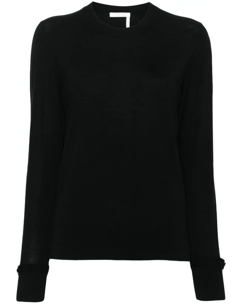 Chloé Pullover mit Marcie-Schnalle - Schwarz Schwarz