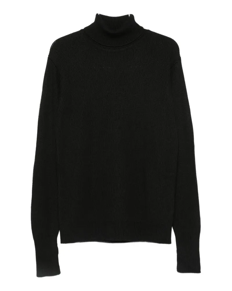 BARENA ribbed-knit roll-neck sweater - Schwarz Schwarz
