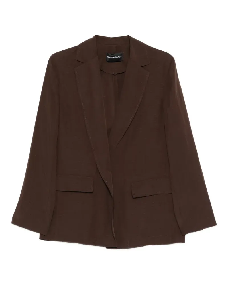 Pennyblack flap-pocket blazer - Braun Braun