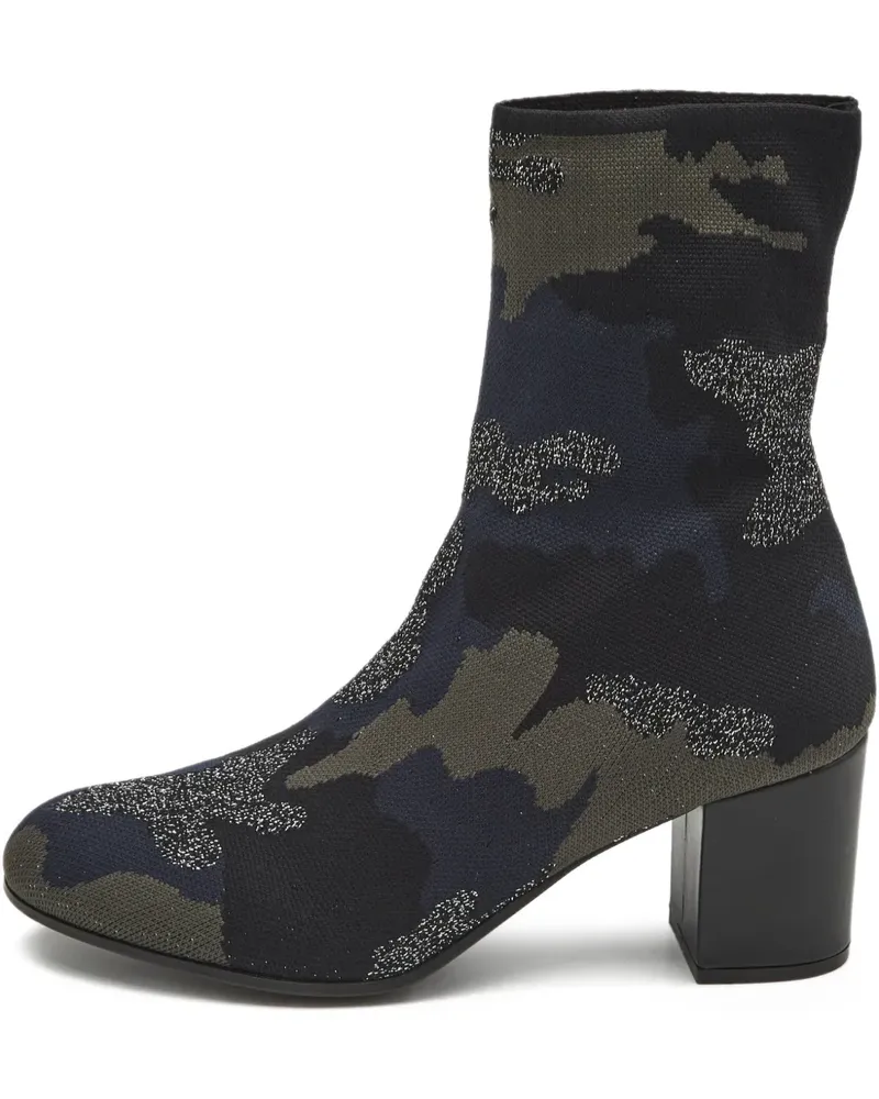 Zadig & Voltaire Stiefeletten mit Camouflagemuster - Blau Blau