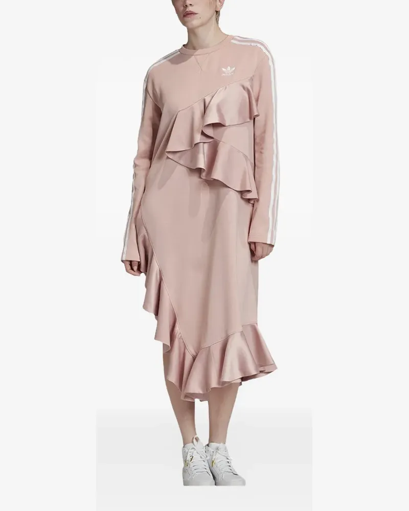 adidas ruffled asymmetric dress - Rosa Rosa