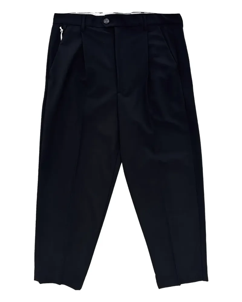Maison Labiche Hose mit Bundfalten - Schwarz Schwarz
