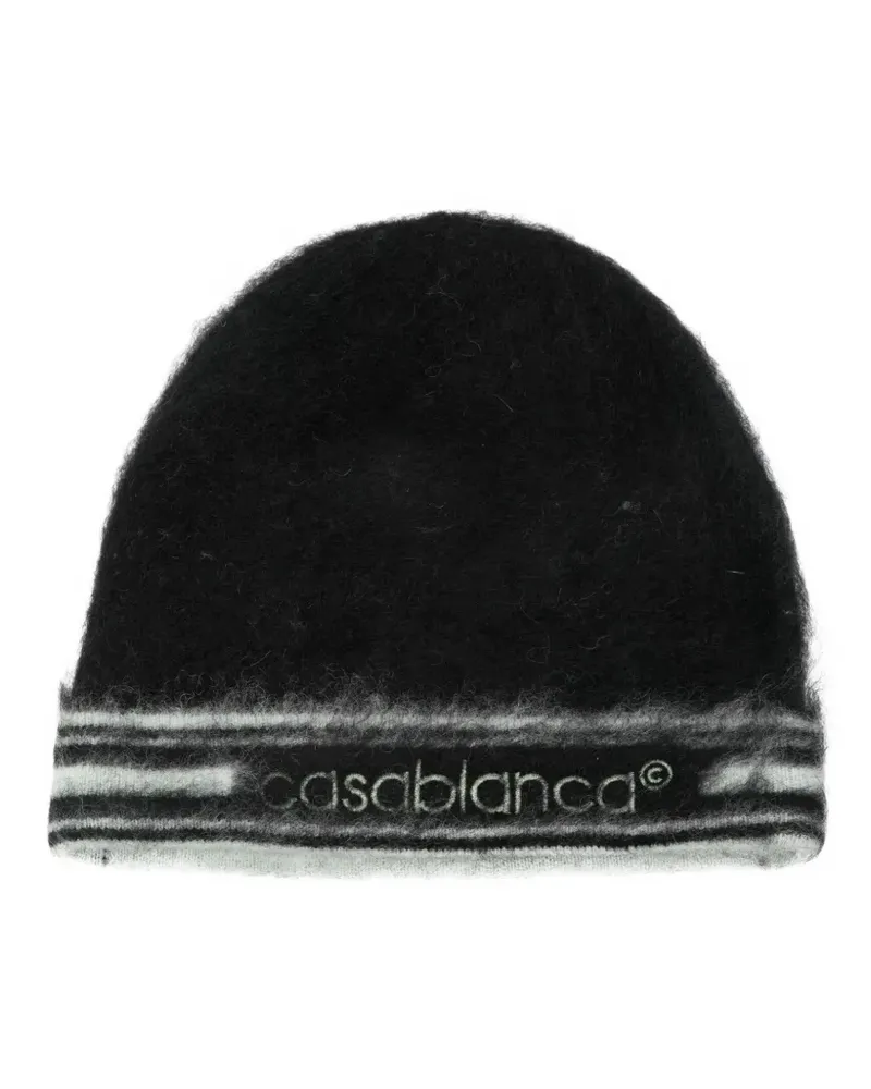 Casablanca Paris Gestrickte Mütze - Schwarz Schwarz