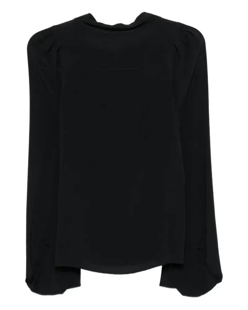 N° 21 Oberteil mit Puffärmeln - Schwarz Schwarz