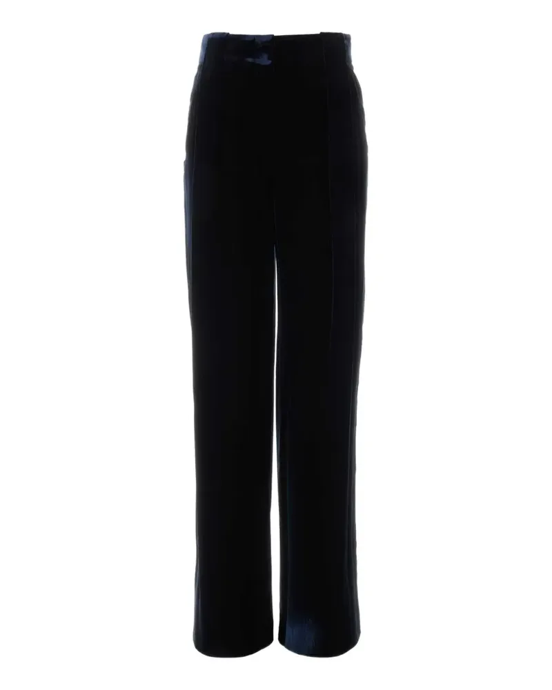 Giorgio Armani dart-detail trousers - Blau Blau