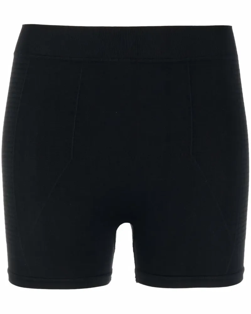 Rick Owens Shorts mit geripptem Detail - Schwarz Schwarz
