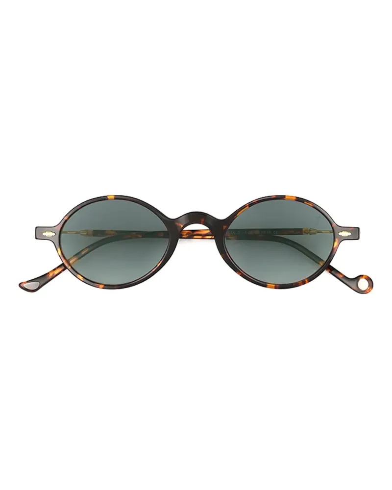 Eyepetizer Dosan Sonnenbrille mit rundem Gestell - Braun Braun