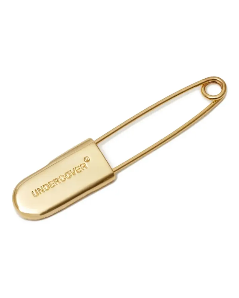 Undercover Brosche mit Sicherheitsnadel - Gold Gold