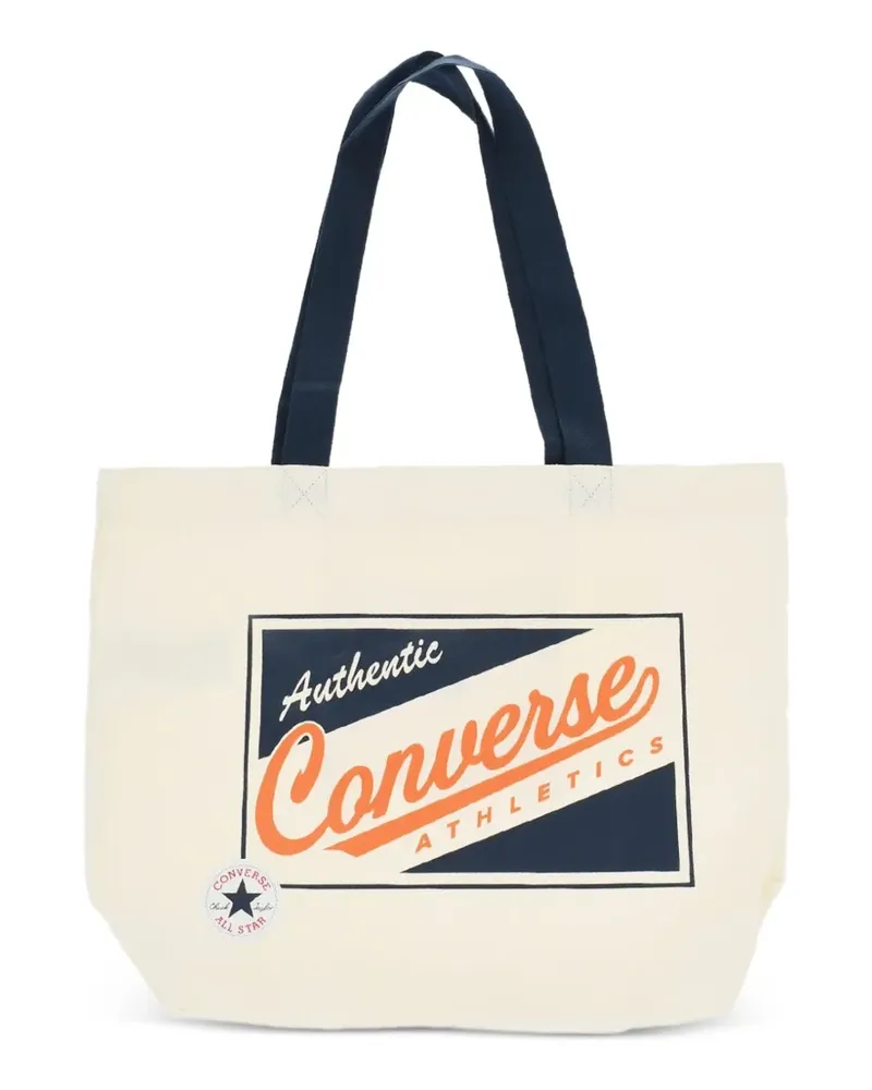 Converse All Star Chuck Taylor Tote Bag mit Logo - Weiß Weiß
