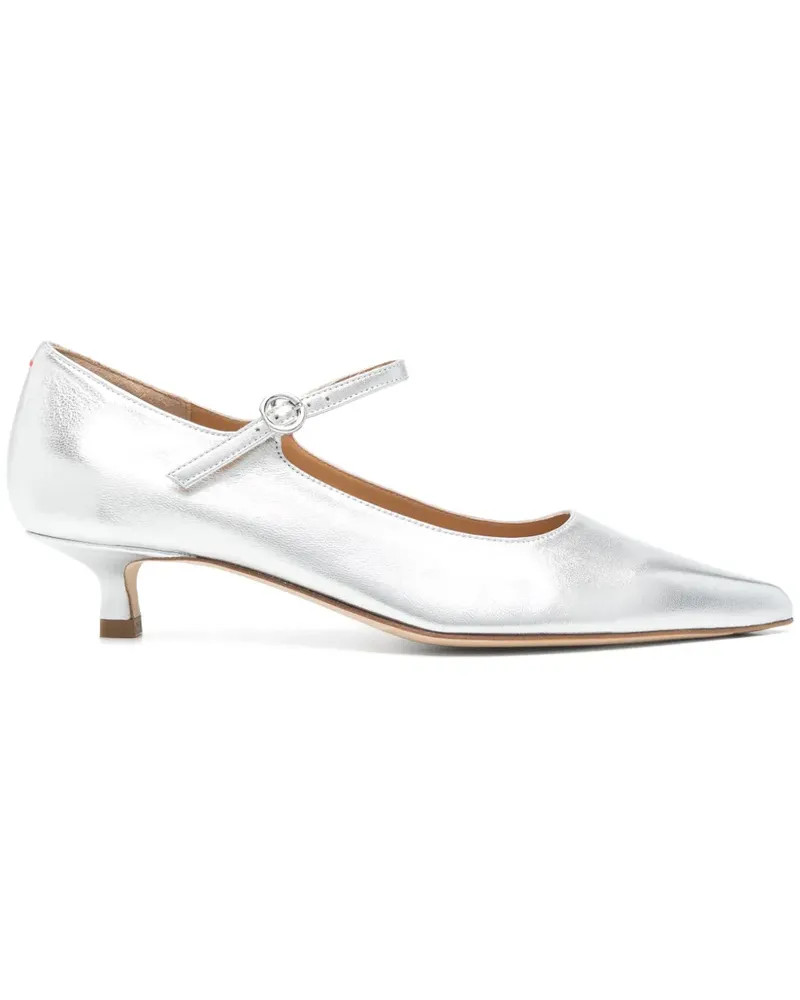 aeyde Pumps 45mm - Silber Silber
