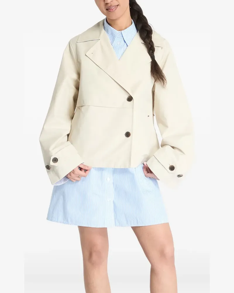 Tommy Hilfiger Jacke mit Knöpfen - Beige Beige