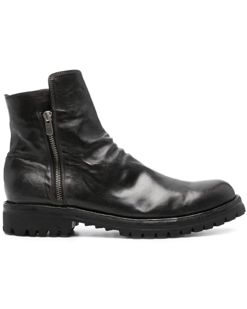 Officine Creative Italia Ikonic 004 Stiefel 35mm - Schwarz Schwarz