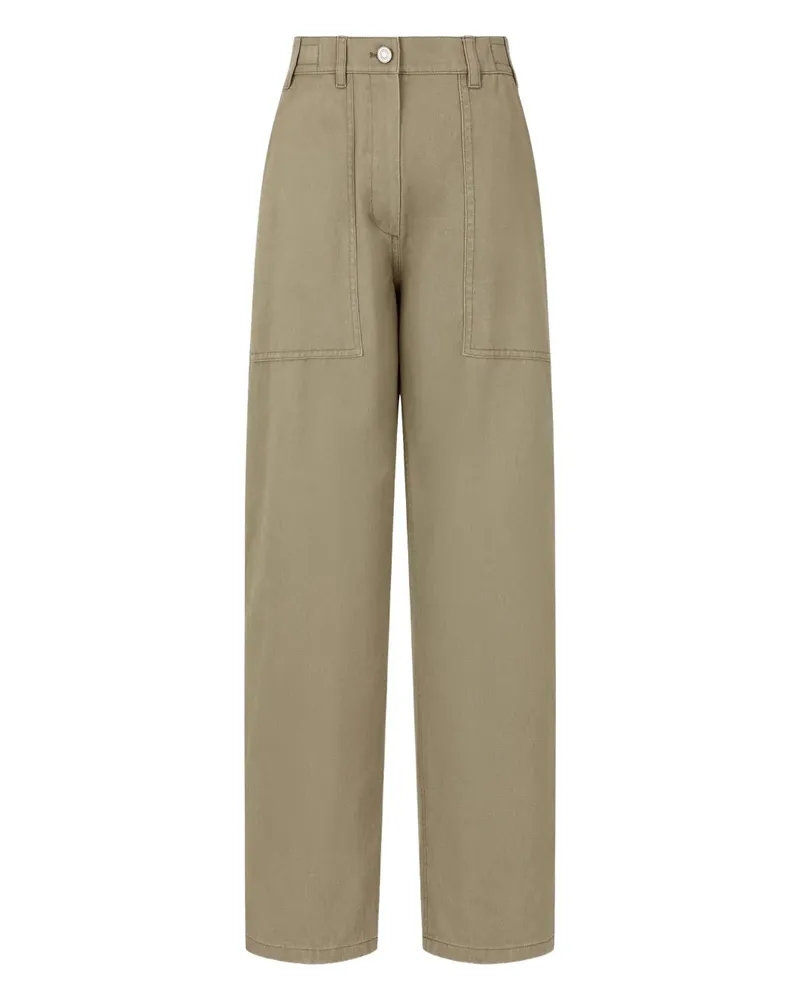 STUDIO TOMBOY Hose mit aufgesetzter Tasche - Nude Nude