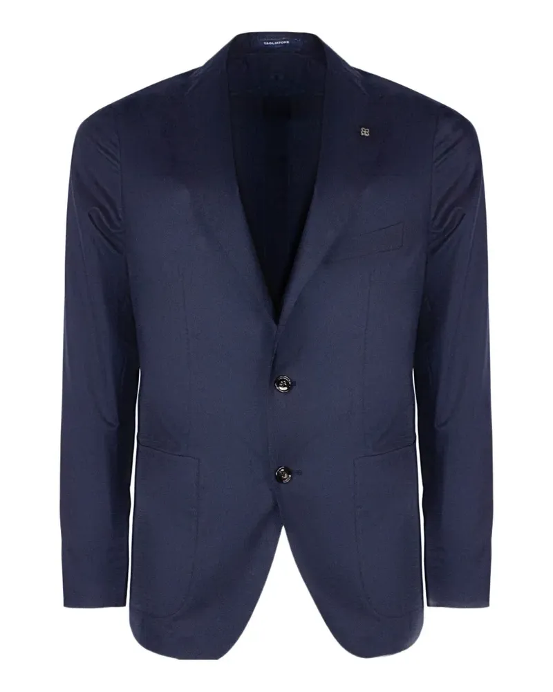 Tagliatore Geknöpftes Sakko - Blau Blau