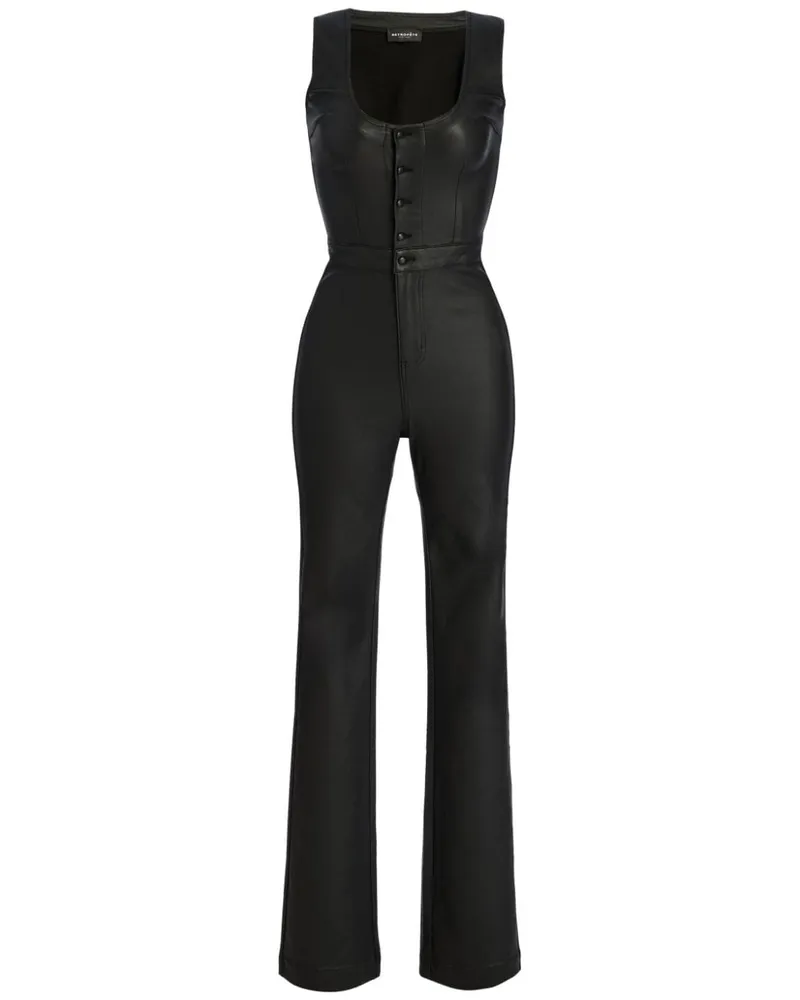 Retrofête Mckinnon Jumpsuit - Schwarz Schwarz