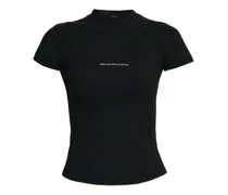 Kurzärmeliges Oberteil - Schwarz