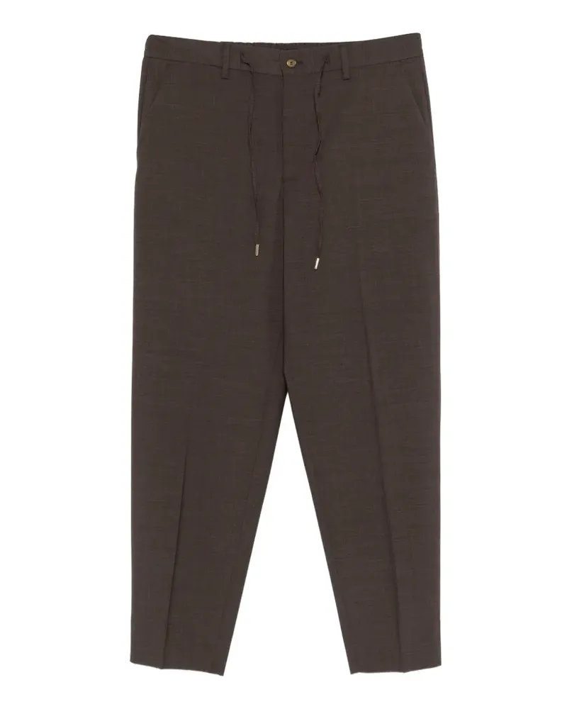 Briglia 1949 Covents drawstring trousers - Braun Braun