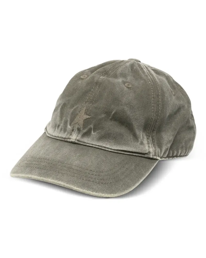 Golden Goose star-embroidered baseball cap - Grün Grün