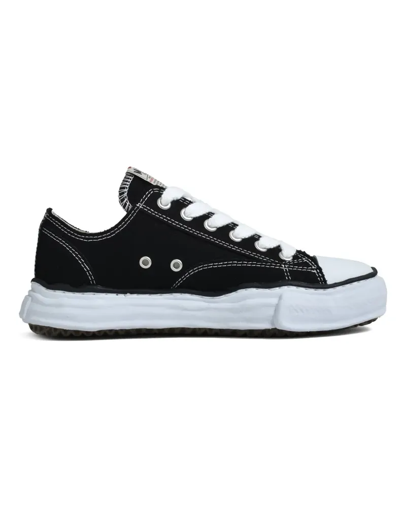 MIHARAYASUHIRO Peterson OG Low-Top-Sneakers aus Canvas - Schwarz Schwarz