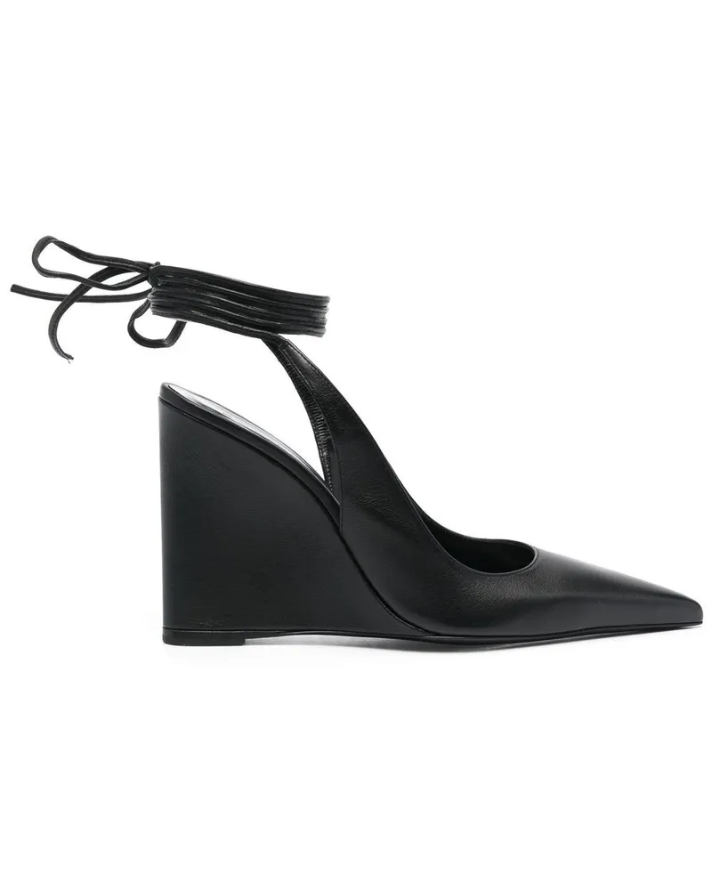 by FAR Wedge-Sandalen 110mm - Schwarz Schwarz