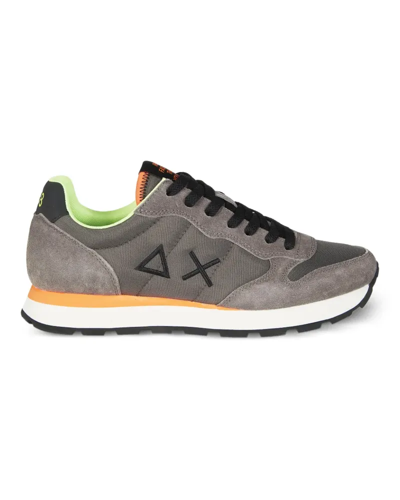 Sun68 Tom Fluo Sneakers mit Logo - Grau Grau