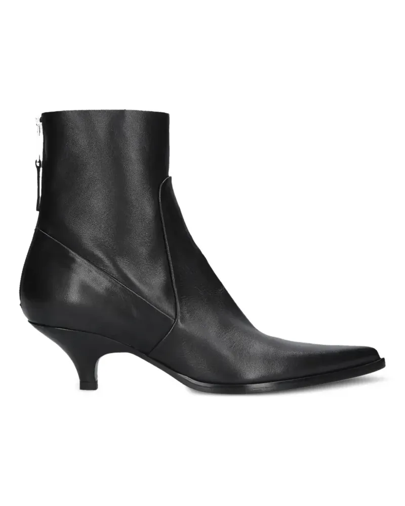Elena Iachi Stiefeletten mit Tapered-Kappe - Schwarz Schwarz