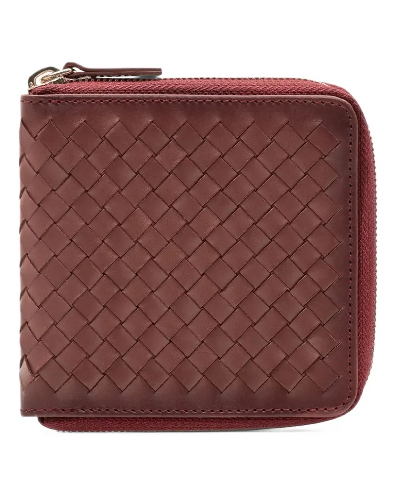 Dragon Diffusion interlaced leather wallet - Braun Braun