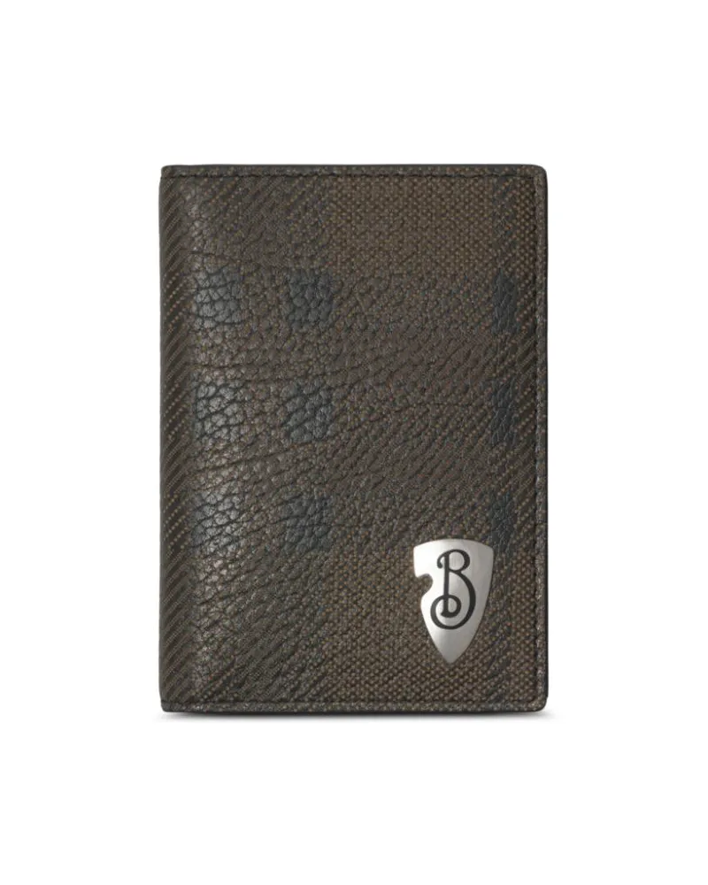 Burberry B-Shield Portemonnaie - Braun Braun