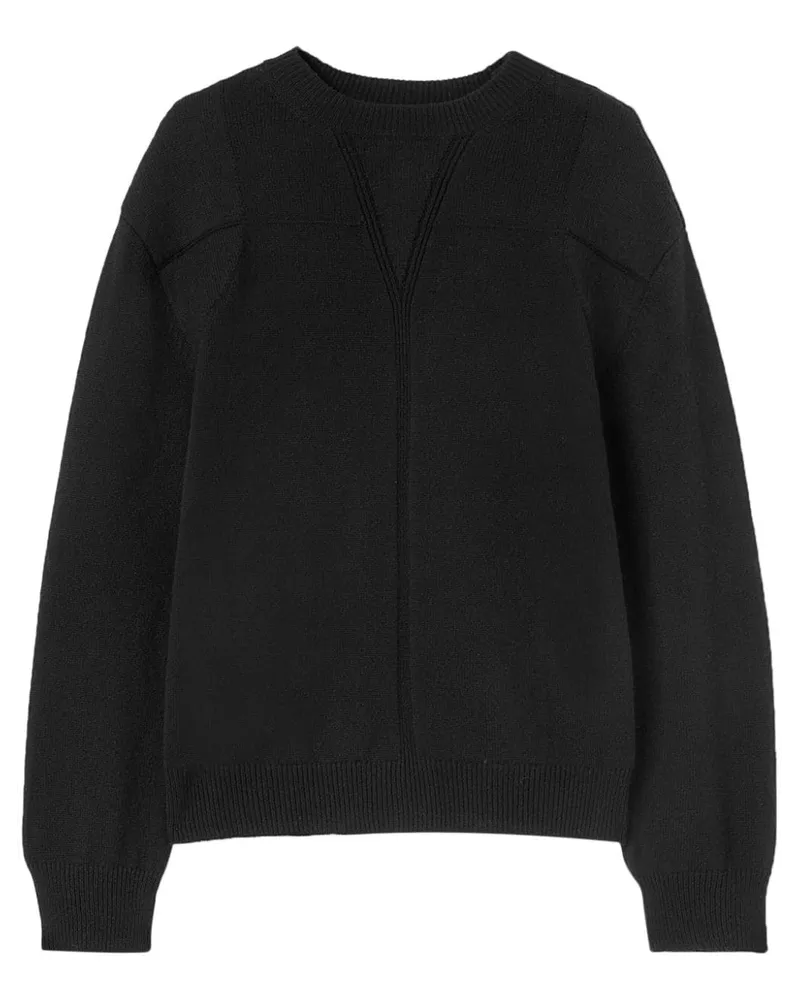 Jil Sander Pullover mit rundem Ausschnitt - Schwarz Schwarz