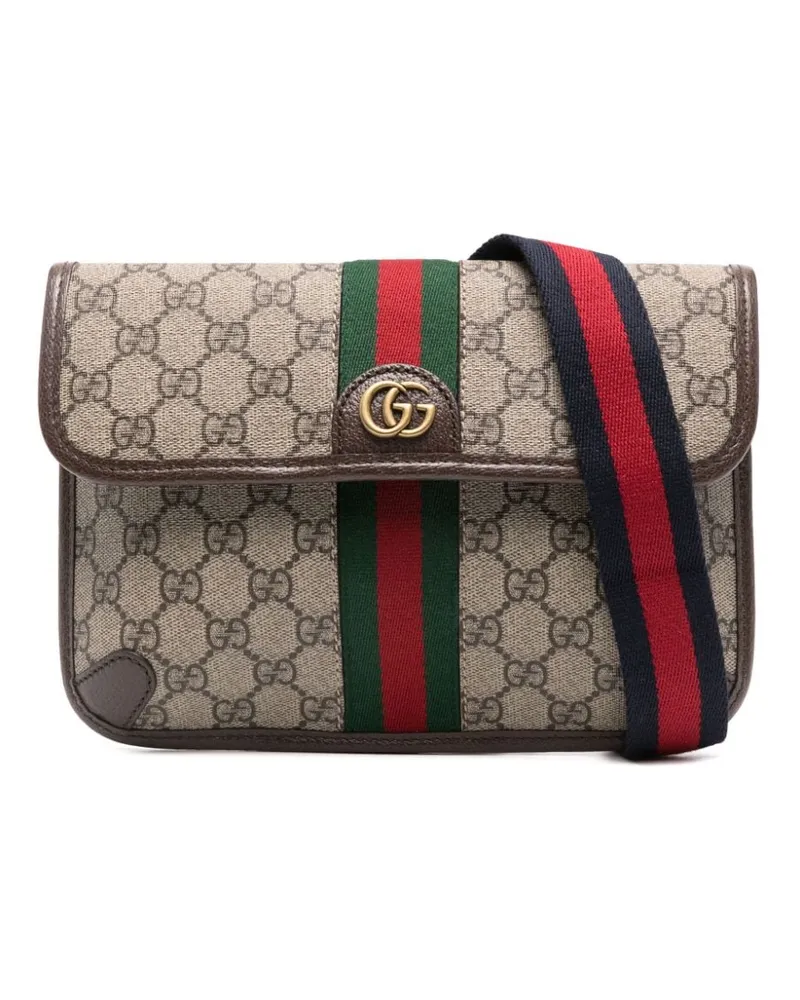 Gucci Kleine Ophidia Gürteltasche - Nude Nude