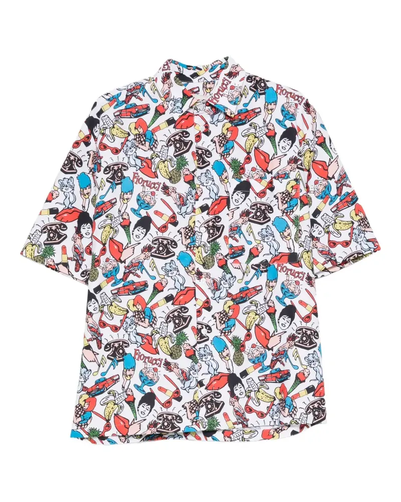 Fiorucci short-sleeve shirt - Weiß Weiß