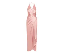 Billy Maxikleid mit V-Ausschnitt - Rosa