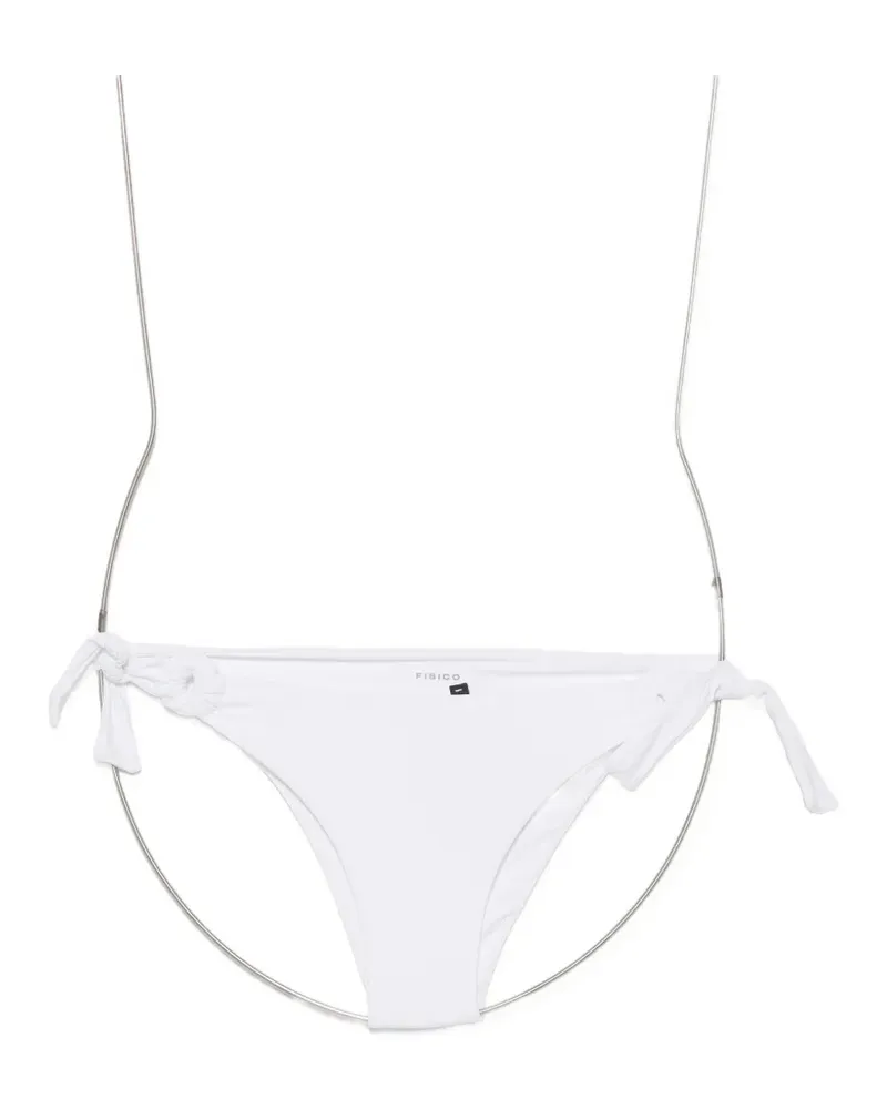 FISICO-Cristina Ferrari side-tie bikini bottoms - Weiß Weiß