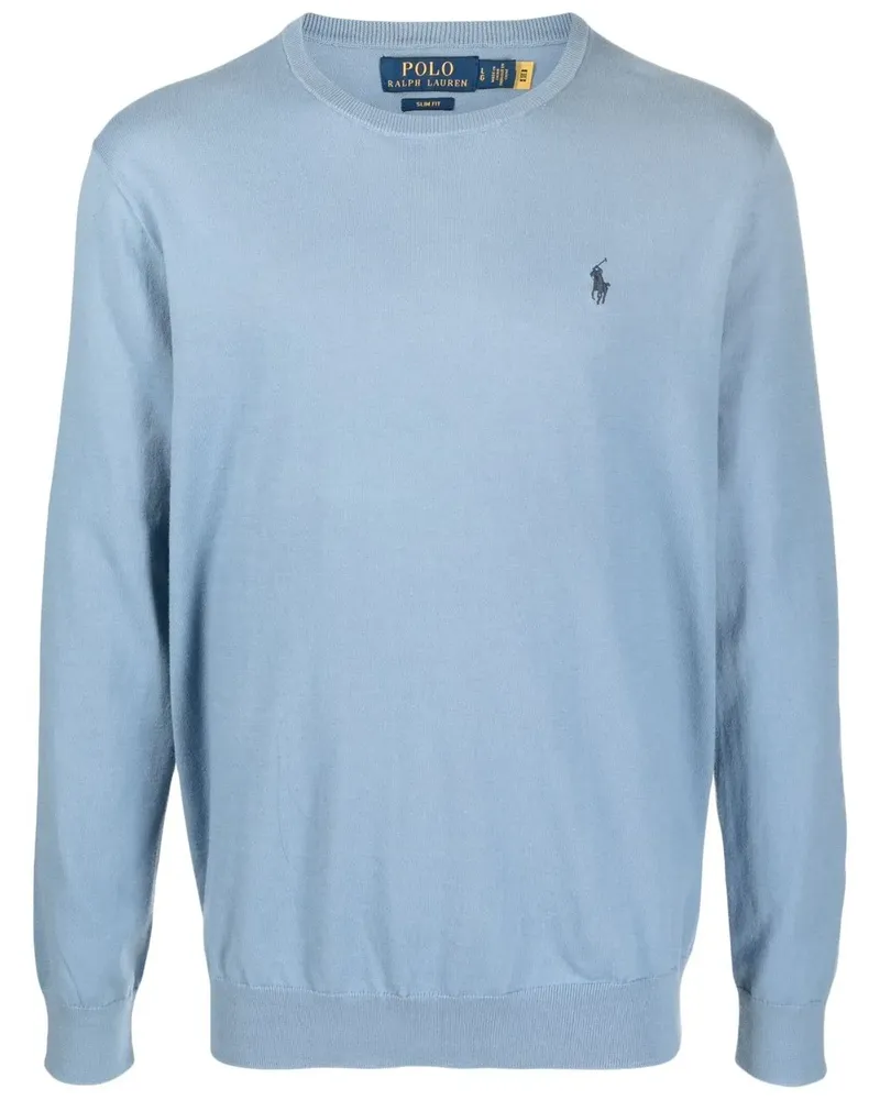 Ralph Lauren Pullover mit Logo-Stickerei - Blau Blau