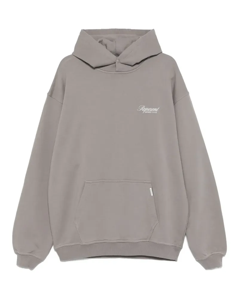 REPRESENT Klassischer Hoodie - Grau Grau