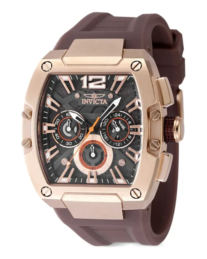 Invicta Racing Uhr 43mm - Schwarz Schwarz