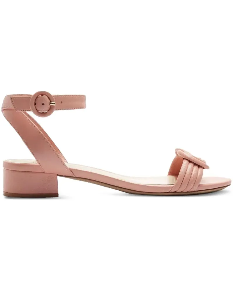Alexandre Birman Geknotete Sandalen mit Schnalle 30mm - Rosa Rosa