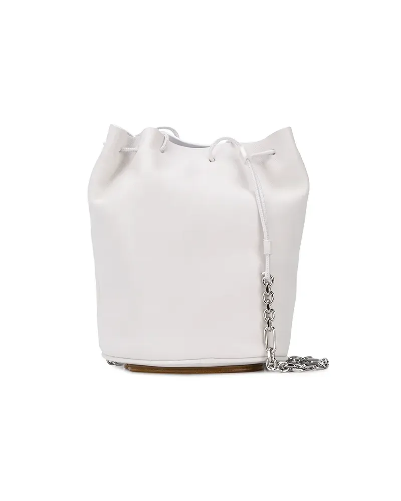 Maison Margiela Beuteltasche mit Ziernähten - Weiß Weiß