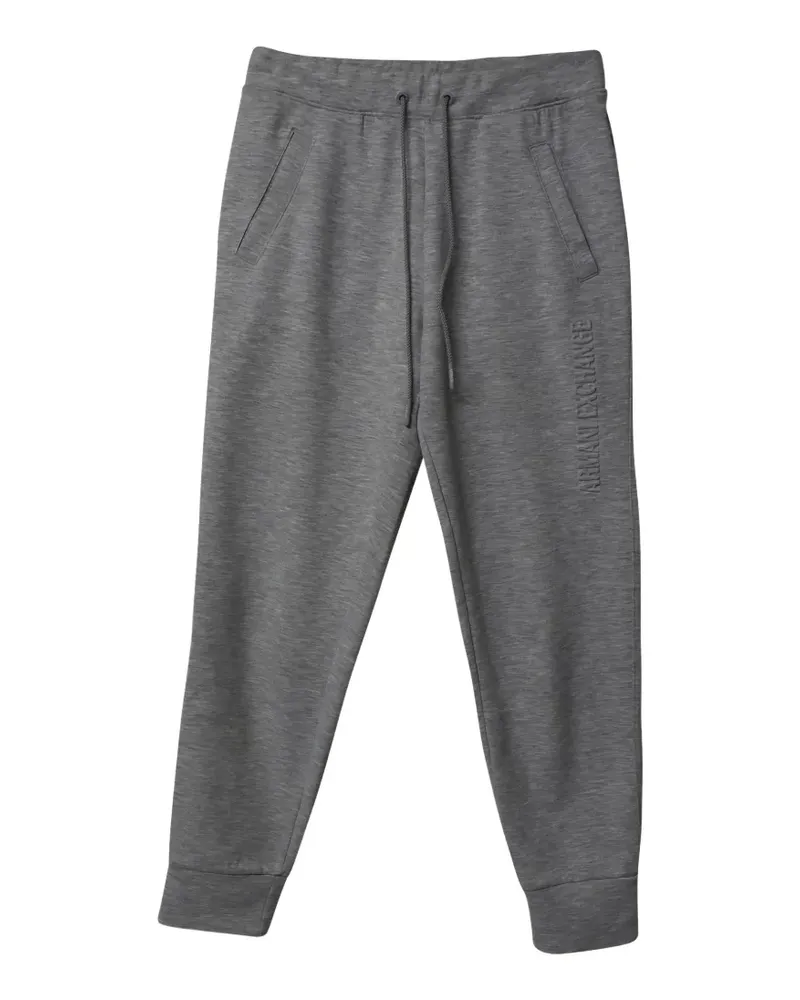 Armani Exchange logo-detail track pants - Grau Grau