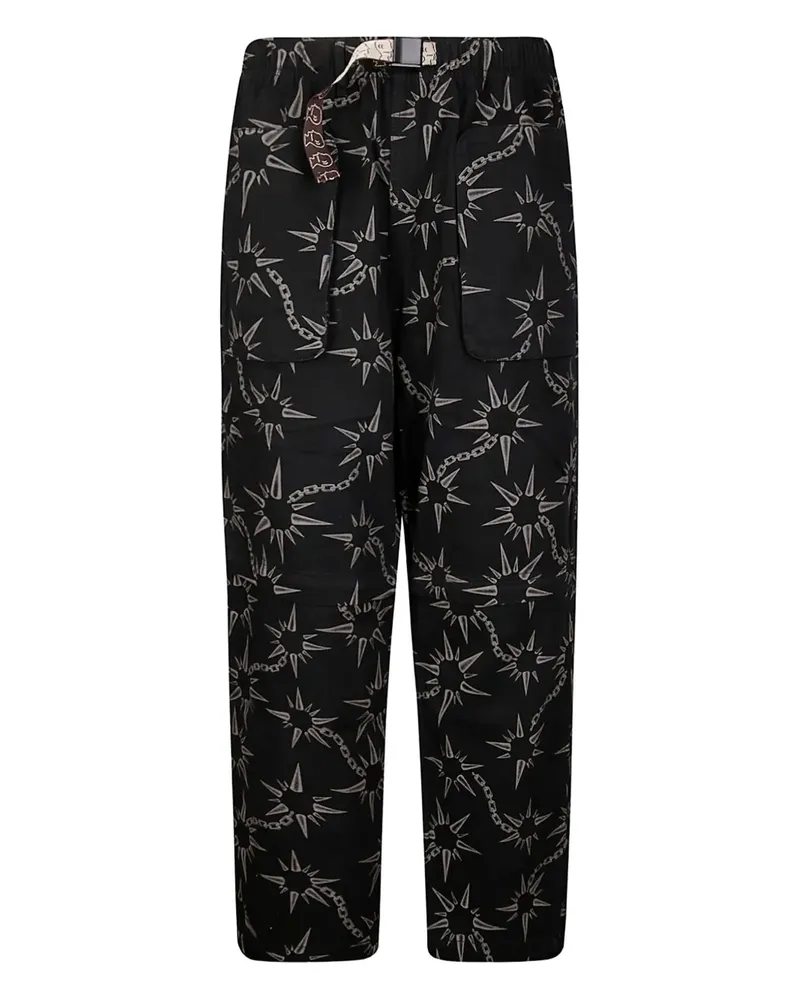 Brain Dead Hose mit Print - Schwarz Schwarz