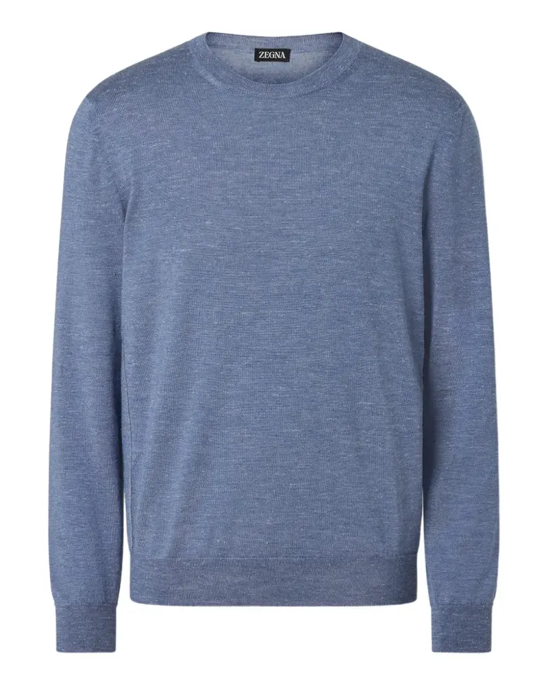 Ermenegildo Zegna Pullover mit Rundhalsausschnitt - Blau Blau