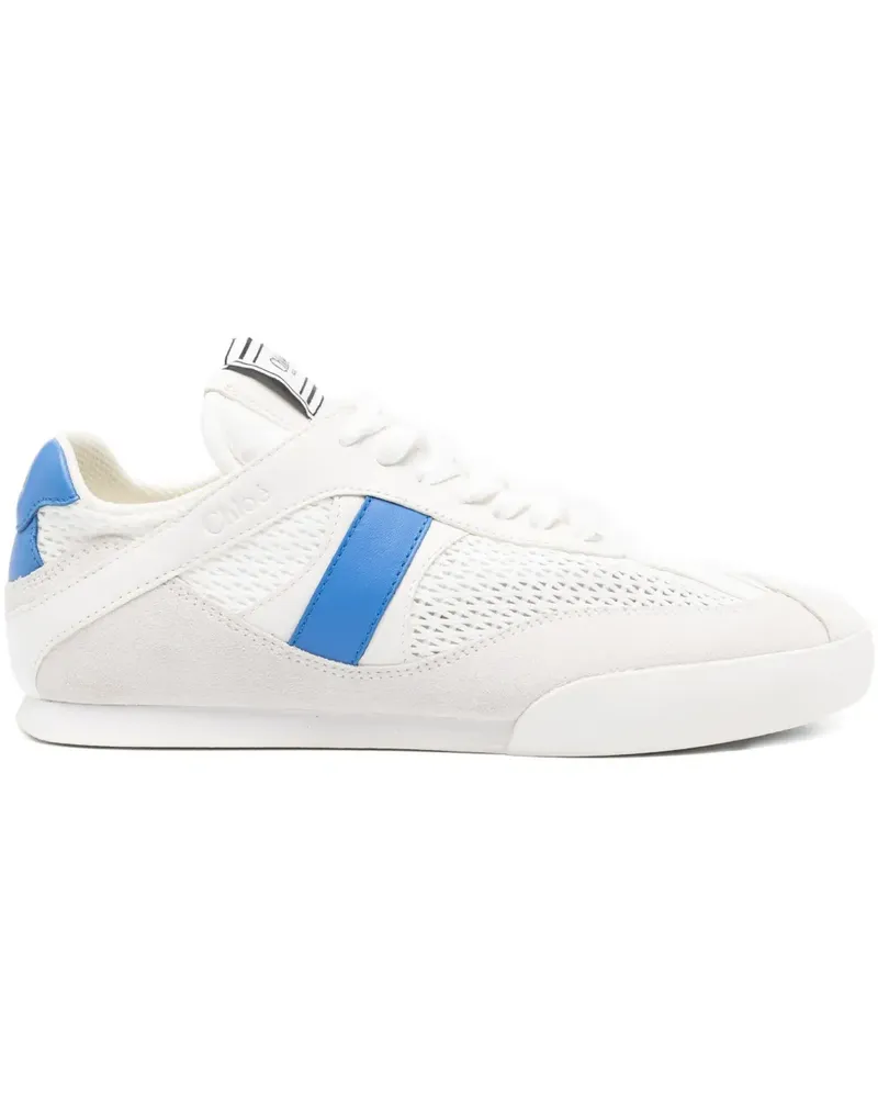 Chloé Kick Sneakers mit Mesh-Einsatz - Weiß Weiß
