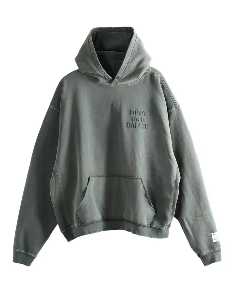 GALLERY DEPT. Dept Hoodie mit Prägung - Grau Grau
