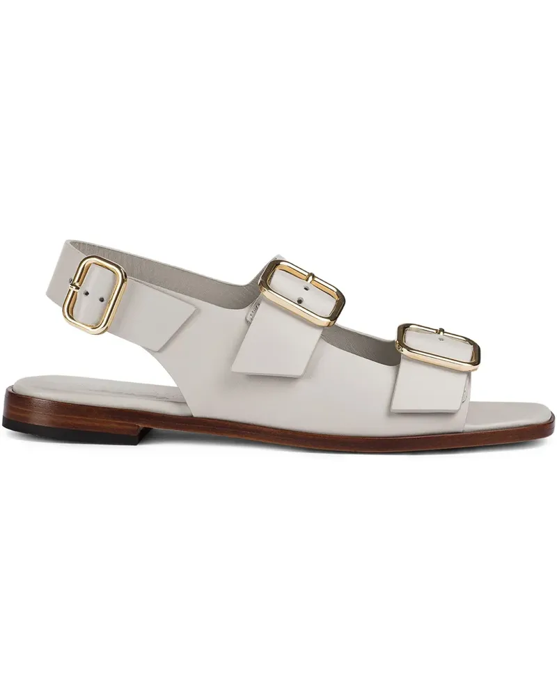 Doucal´s Sandalen aus Leder - Weiß Weiß