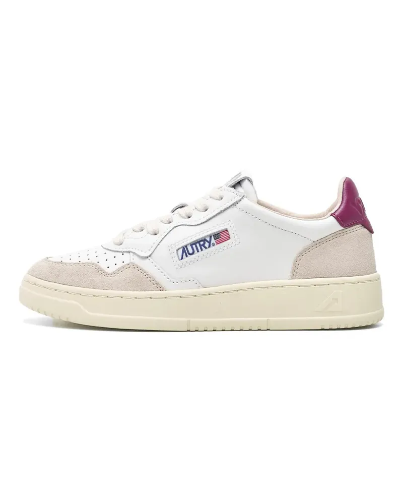 AUTRY Medalist panelled leather sneakers - Weiß Weiß