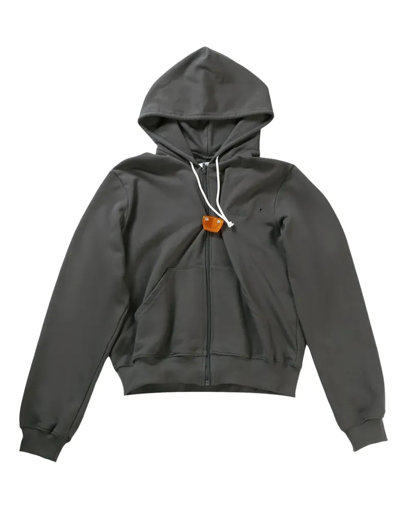 Magliano logo-embroidered hoodie - Grau Grau
