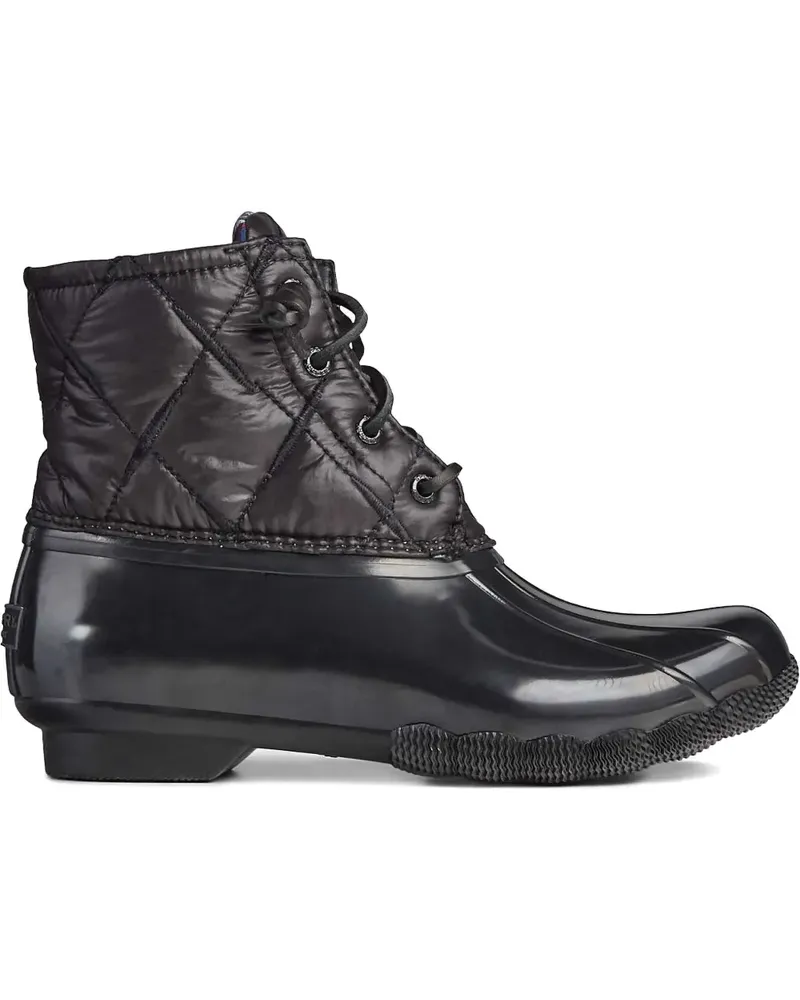Sperry Top Sider Saltwater "Black" Stiefel - Schwarz Schwarz