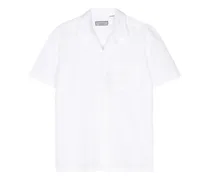 Kurzärmeliges Seersucker-Hemd
