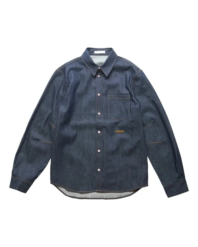 Helmut Lang long-sleeve denim shirt - Blau Blau