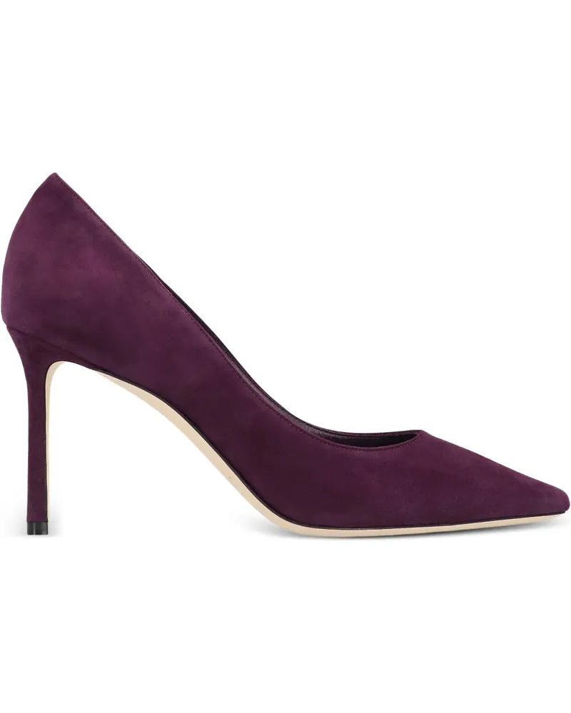 Jimmy Choo 85mm romy suede pumps - Violett Violett